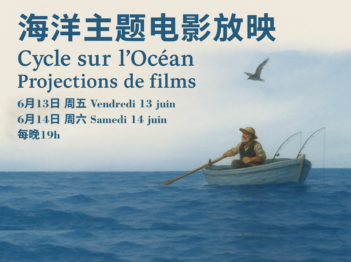 Cycle sur les mers et les océans