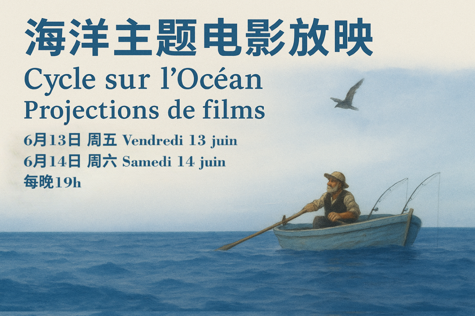 Cycle sur les mers et les océans