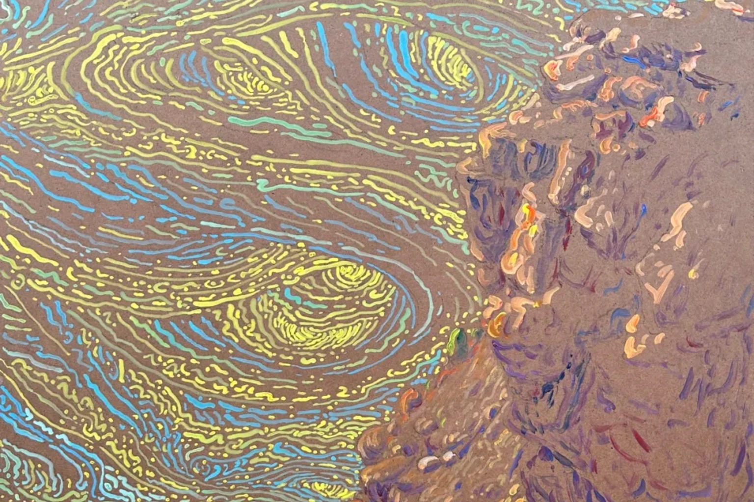 昆明法语联盟新展览的开幕式：“照见”常雄