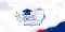 Bannière illustrée de préparation aux tests de français, avec le titre « Préparations tests », une liste de vérification, des livres, un crayon et les mentions DELF, DALF et TCF.