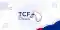 Bannière du TCF Canada avec le logo à gauche, la mention « Test de connaissance du français » et, à droite, une skyline canadienne avec la tour CN, un grand érable rouge et un décor graphique bleu.
