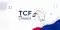 Bannière du TCF Canada avec le logo à gauche, la mention « Test de connaissance du français » et, à droite, une skyline canadienne avec la tour CN, un grand érable rouge et un décor graphique bleu.