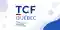 TCF Québec 横幅，左侧为考试标志和“法语知识测试”字样，右侧为加拿大城市天际线、加拿大国家电视塔、红色枫叶及蓝色图形背景。